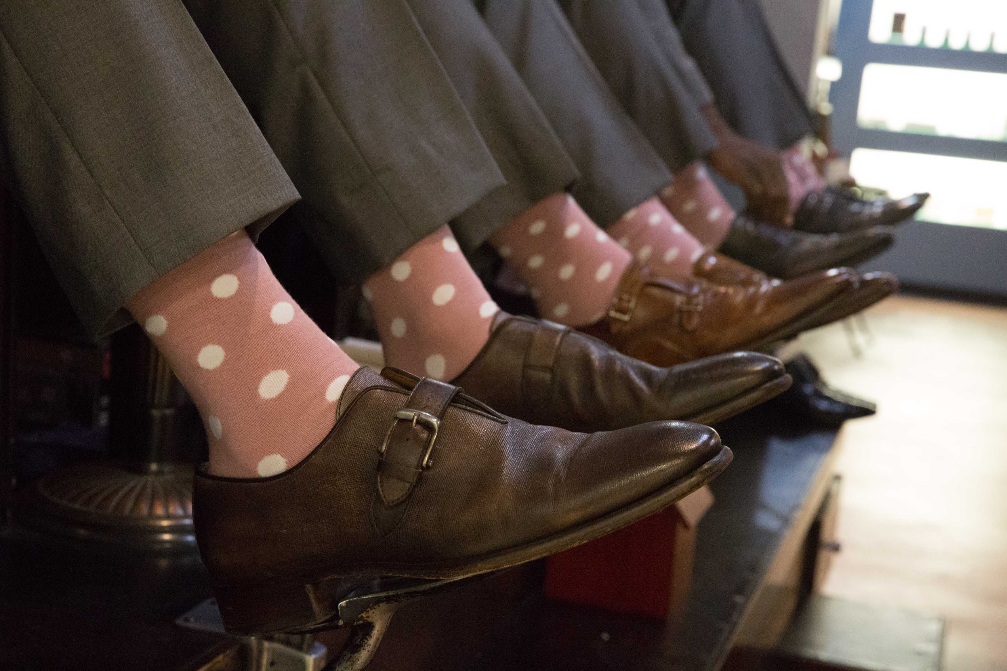 How to Incorporate Seasonal Colors into Your Sock Game for Weddings and Beyond
