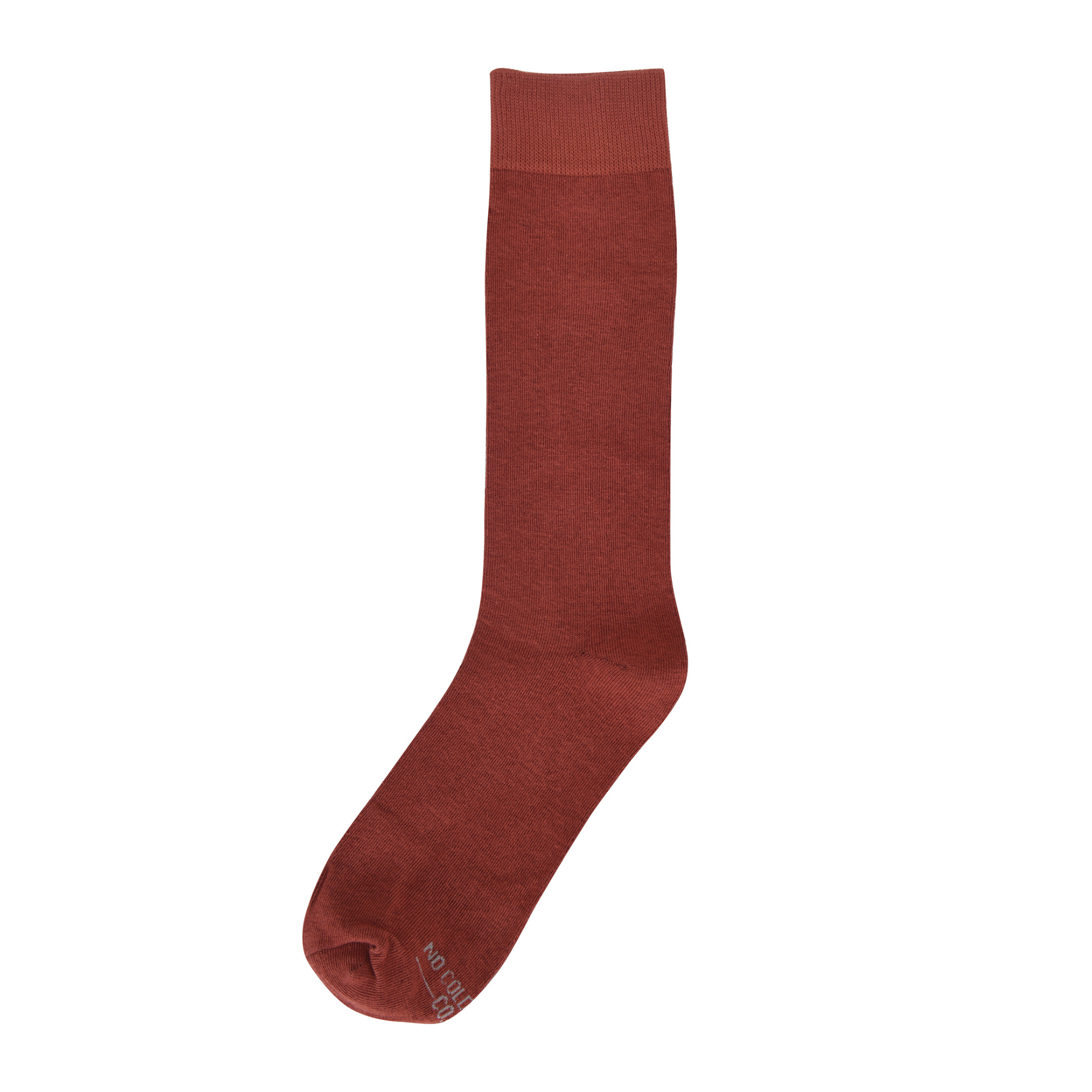 No Cold Feet Solid Burnt Orange Socks No Cold Feet Solid Burnt Orange Socks
