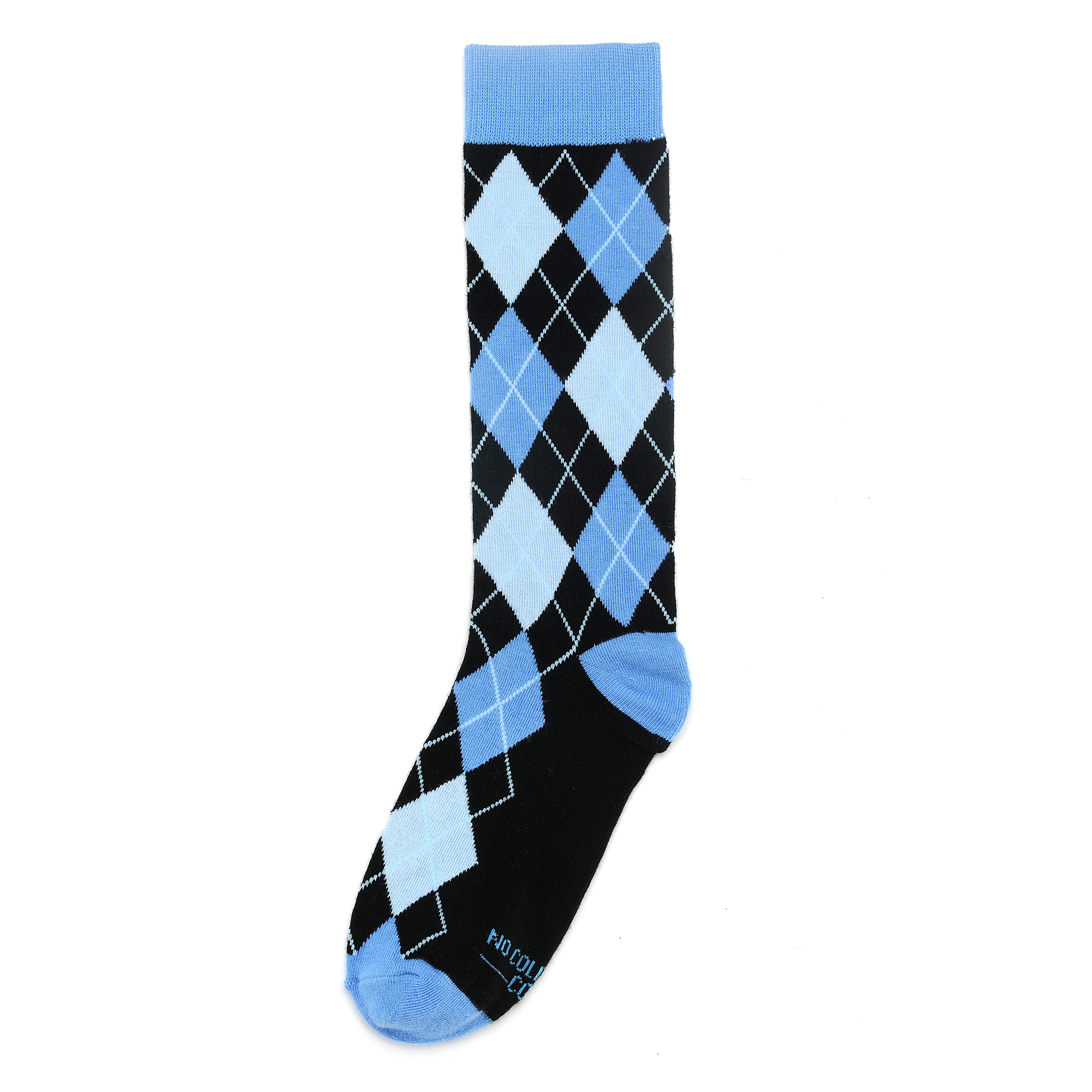 black and blue dress socks The Black Tux Navy Herringbone Dress Sock In Blue main image 0