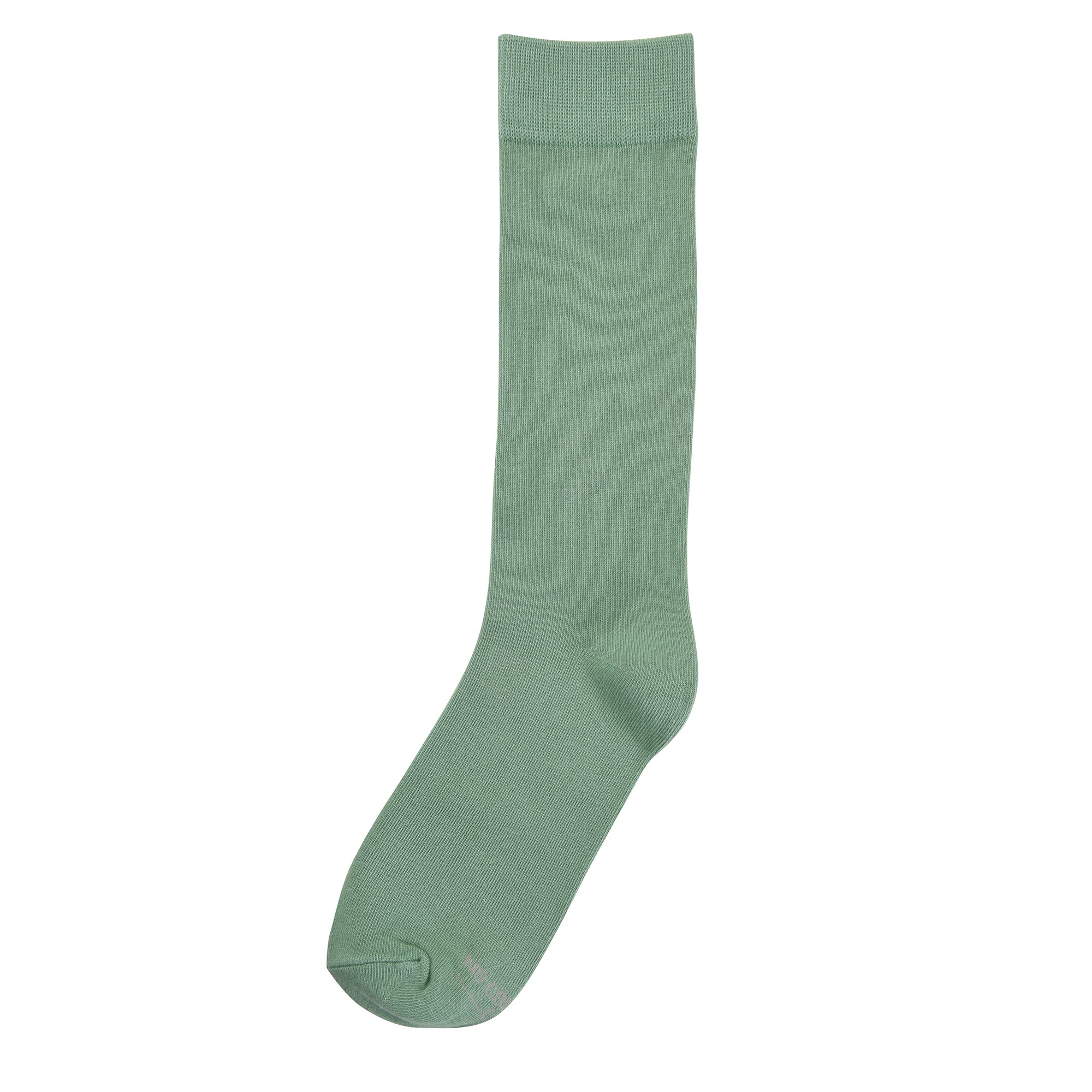 No Cold Feet Solid Sage Socks, M No Cold Feet Solid Sage Socks, M