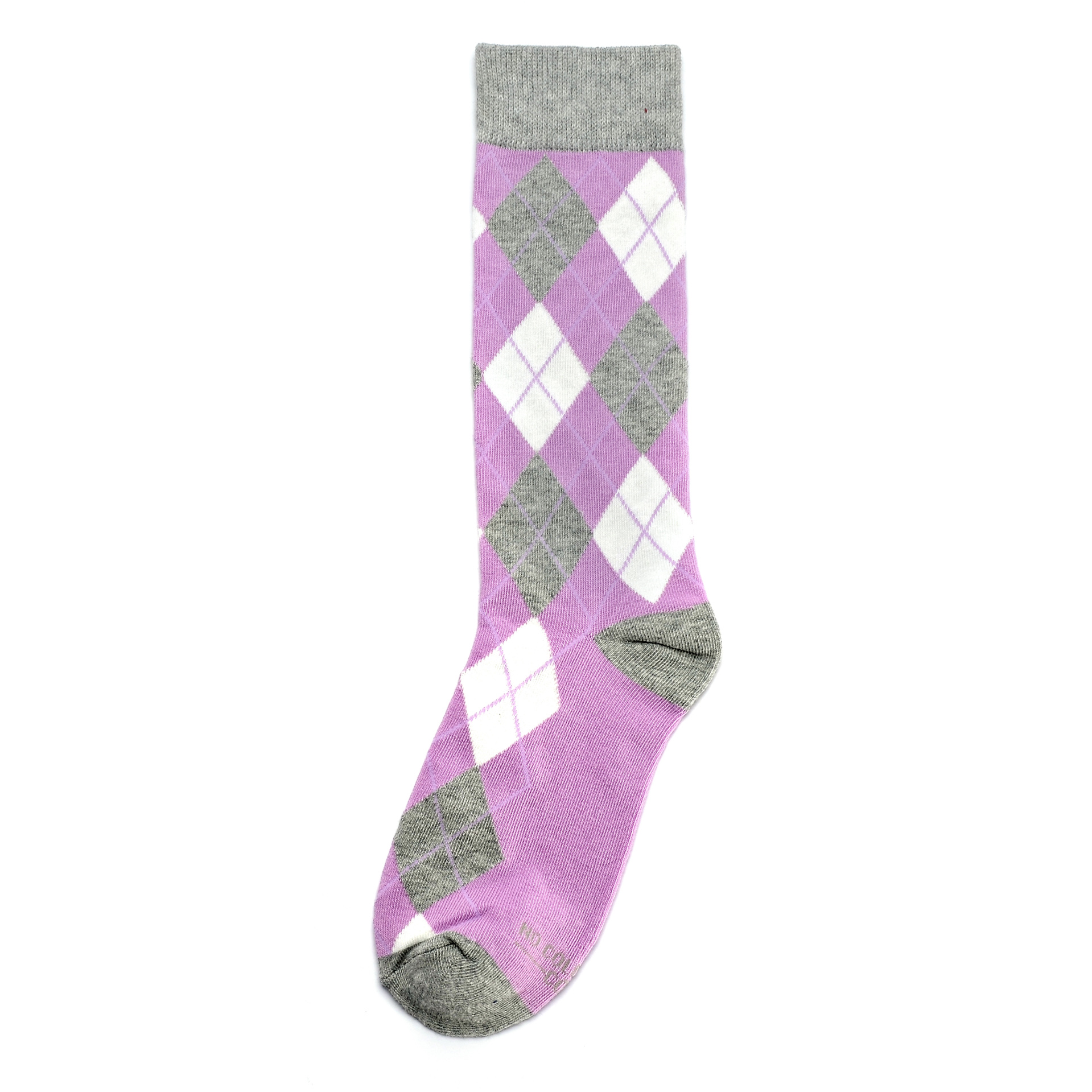 No Cold Feet Lavender And Grey Argyle Socks No Cold Feet Lavender And Grey Argyle Socks
