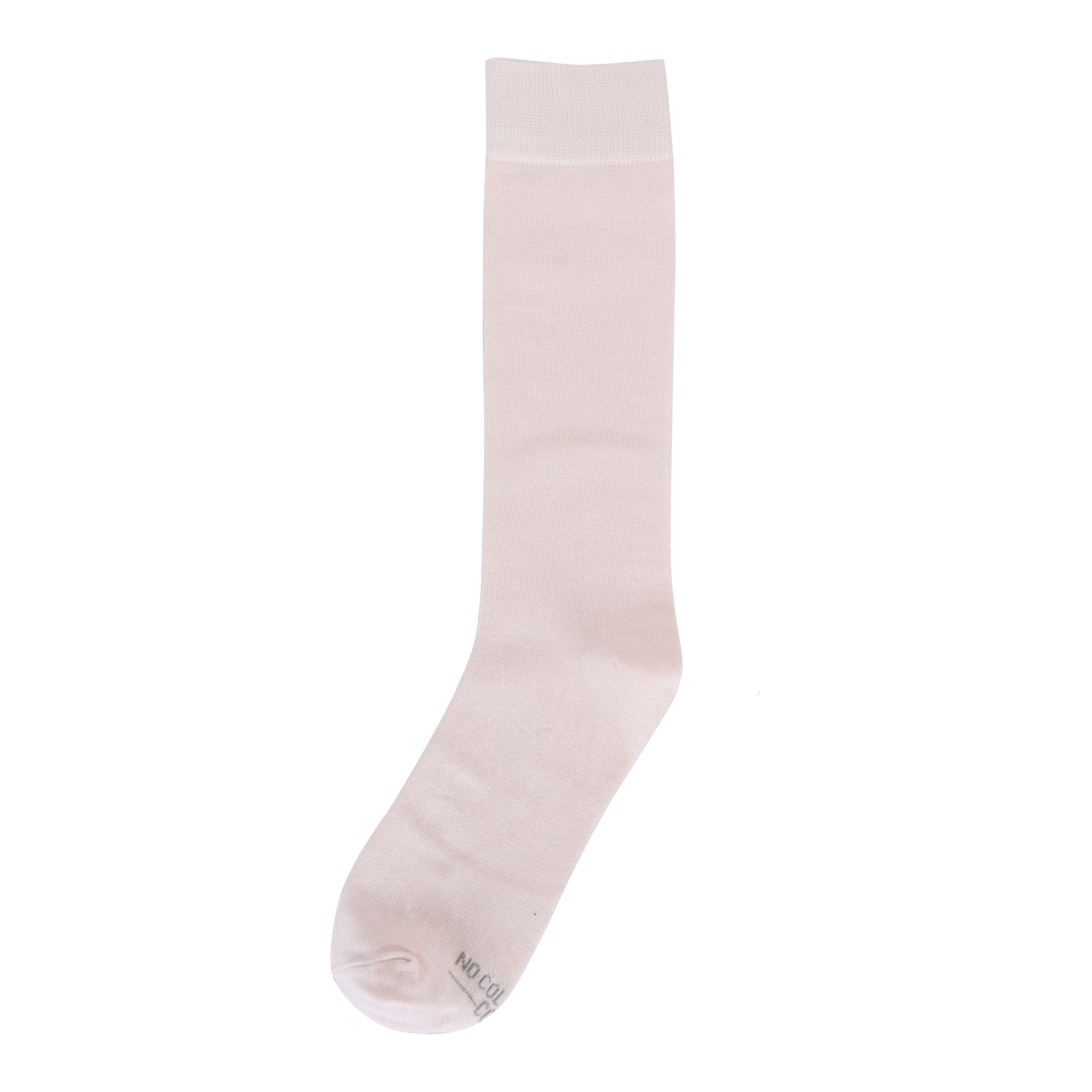 Solid Pale Pink Socks for Groomsmen| No Cold Feet Co
