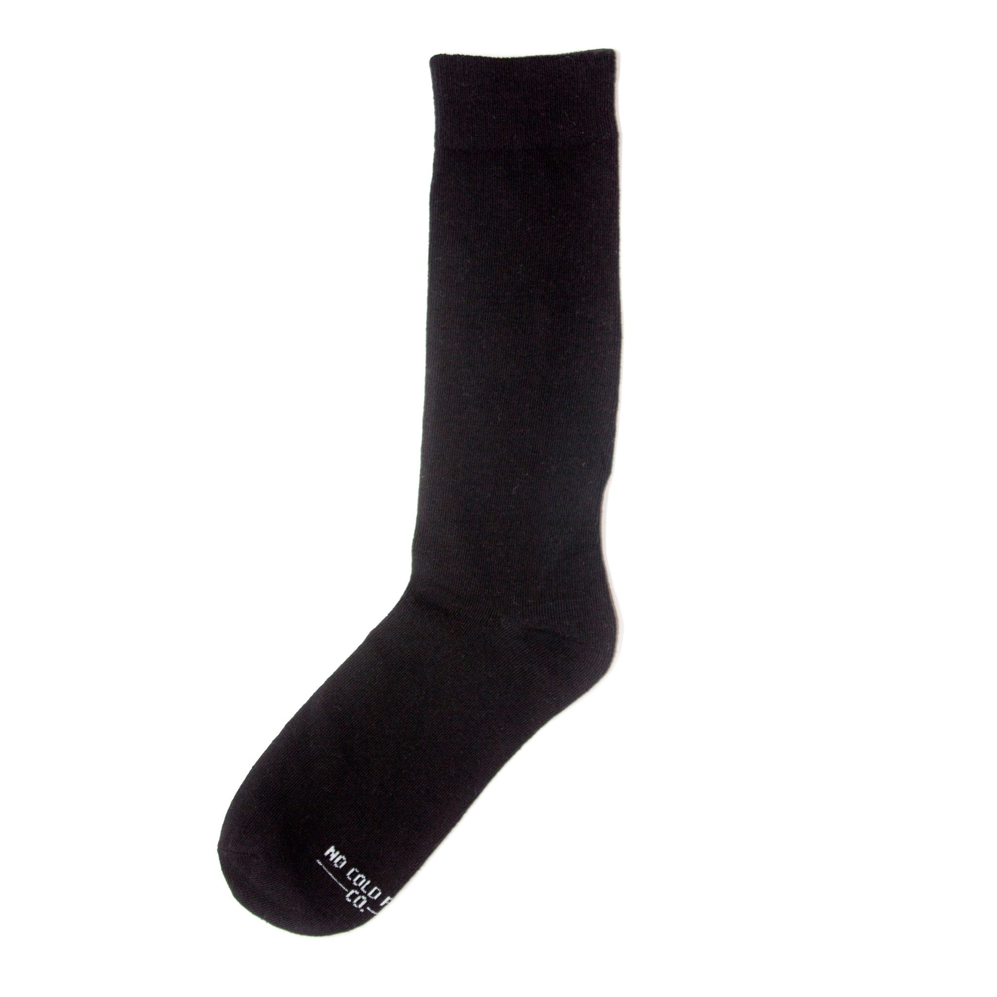 Classic Solid Black Dress Socks | Soft Combed Cotton Socks | No Cold Feet Co. Classic Solid Black Dress Socks | Soft Combed Cotton Socks | No Cold Feet Co.