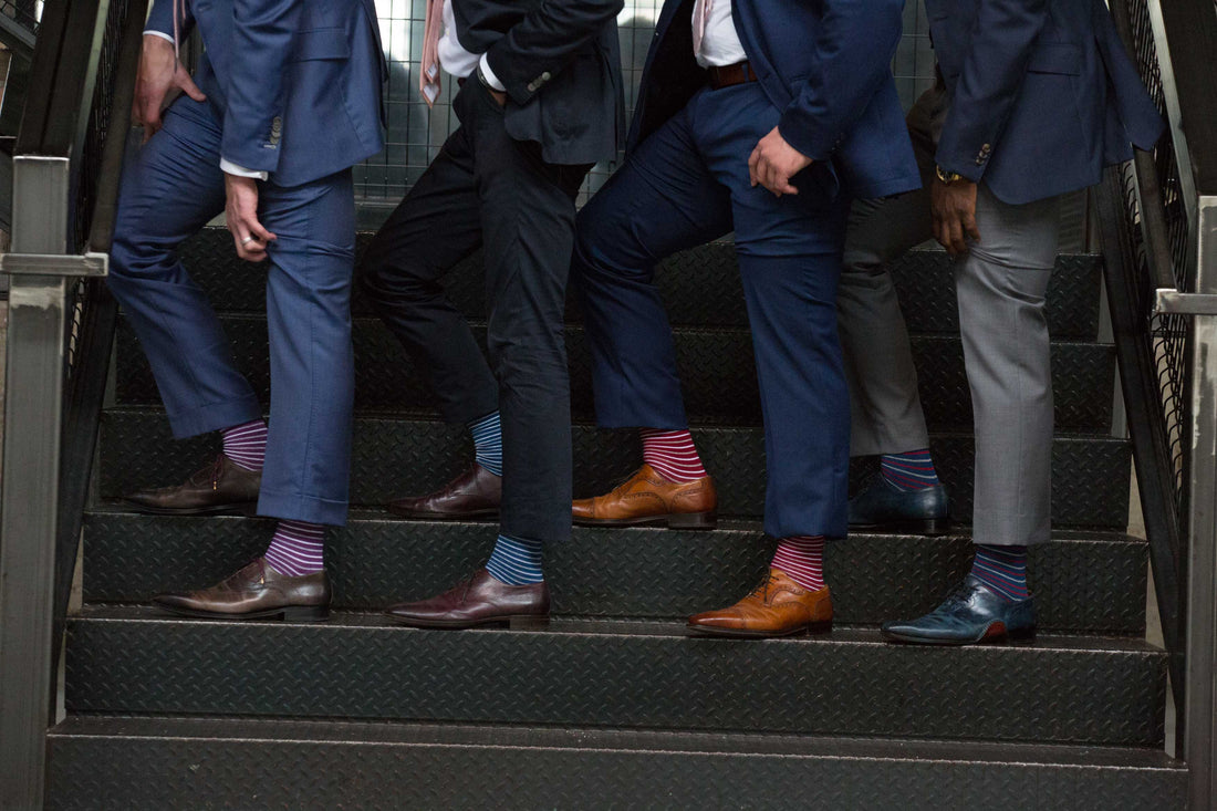 5 Style Secrets for Rocking Striped Socks from Office to Outing