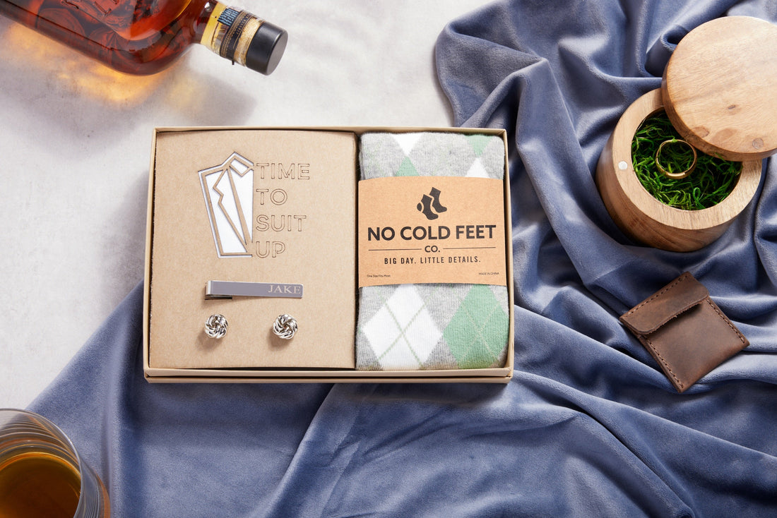 3 Ways to Elevate Your Office Attire with Statement Socks, Tie Clips & Cufflinks