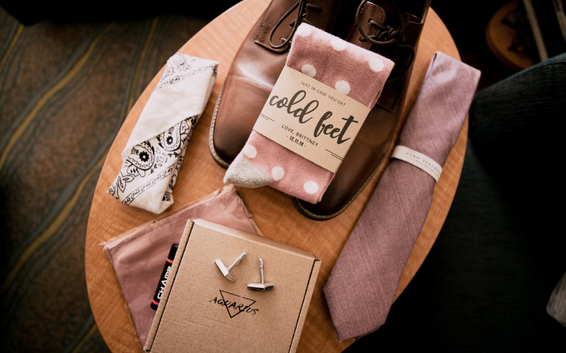 5 Sock & Tie Gift Box Ideas Your Groomsmen Will Actually Wear