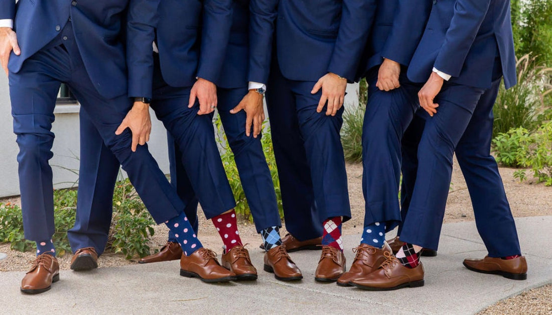 Ultimate Sock Guide for Grooms: Matching Patterns and Colors with Wedding Themes