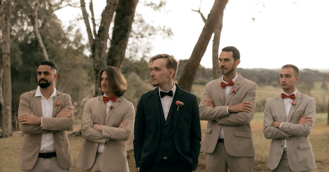 Sock and Tie Combos for Fall Weddings: Essential Style Upgrades for Grooms & Groomsmen