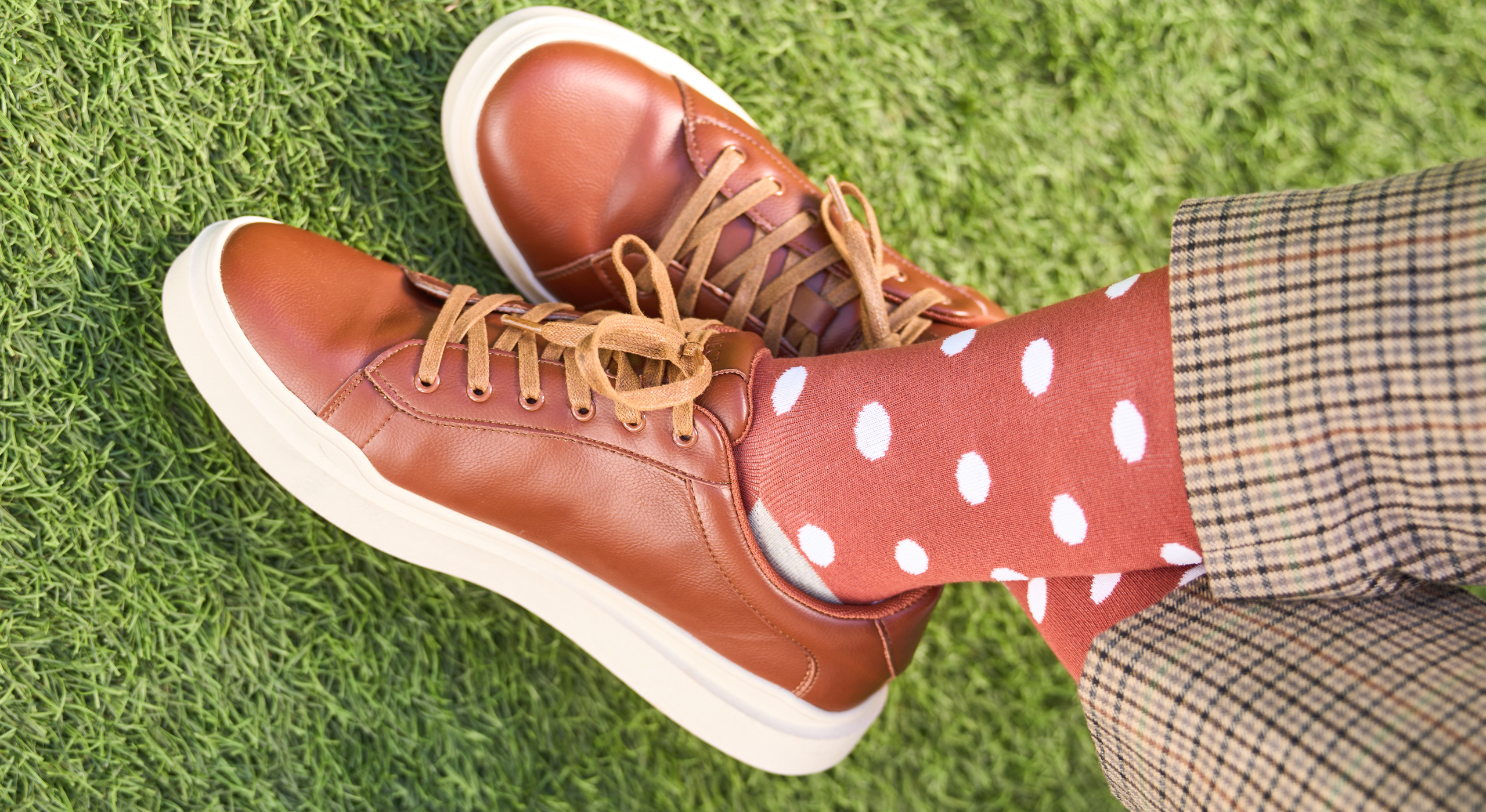 Orange and Yellow Socks