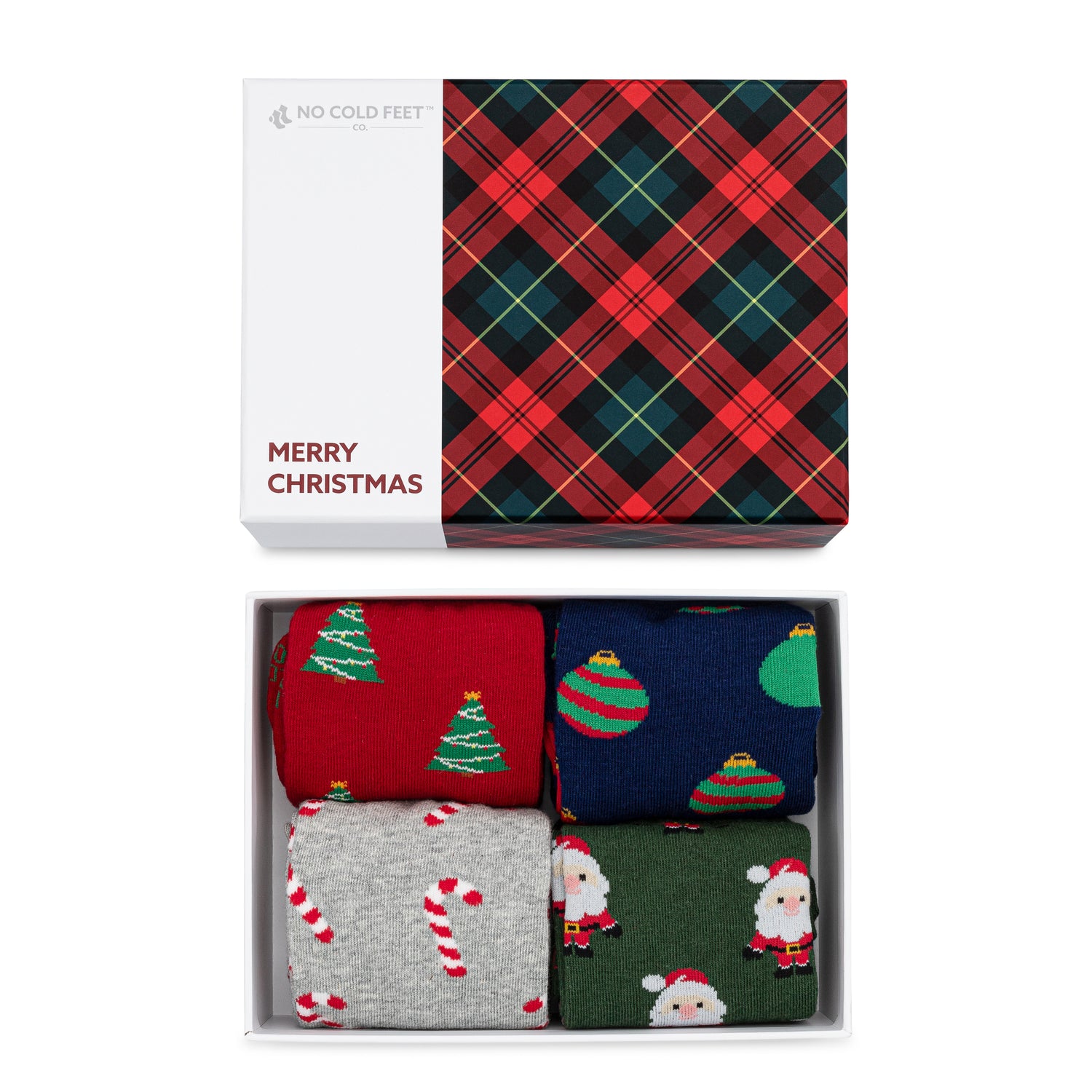 4-Pack Christmas Gift Box Set