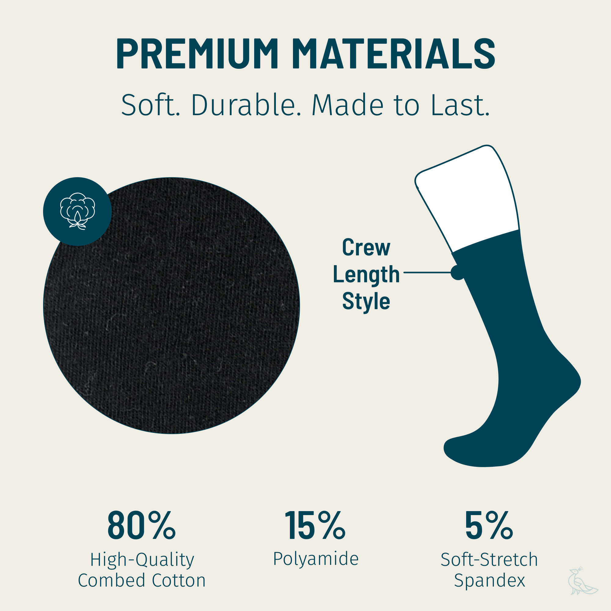 Classic Essentials Sock Trio