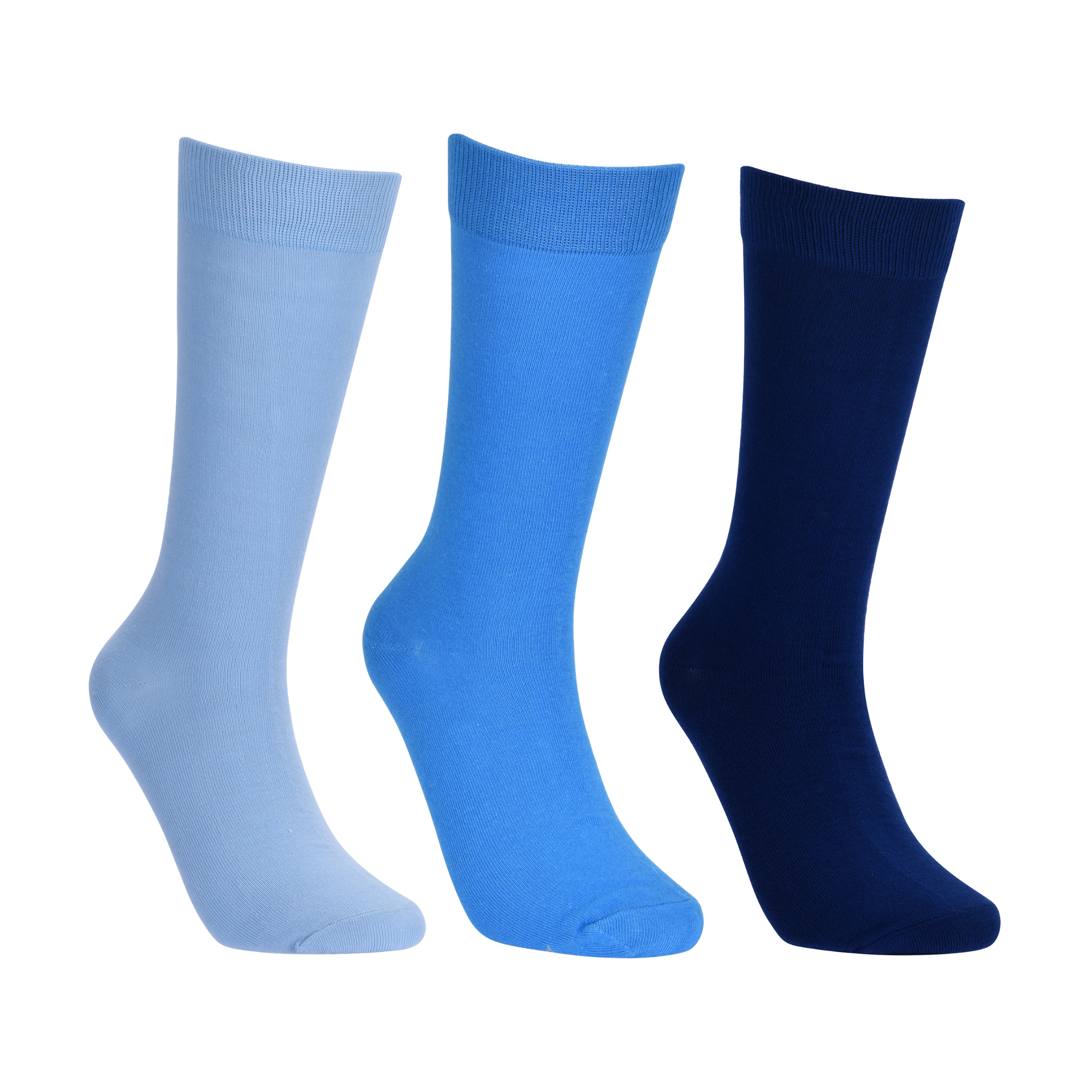 Blue Essentials Sock Trio