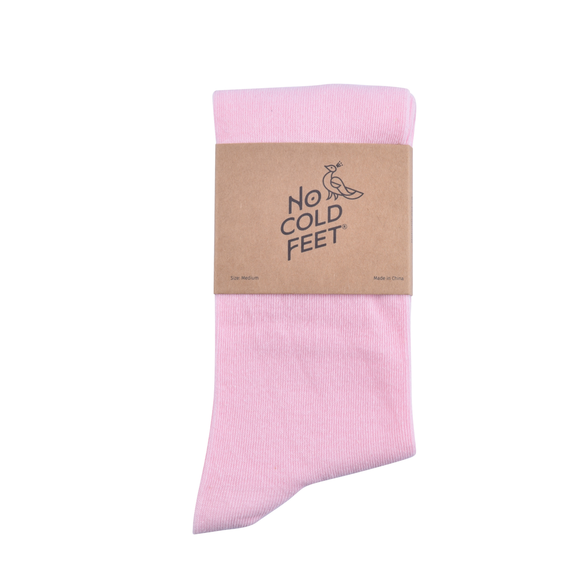 Solid Blush Pink Socks