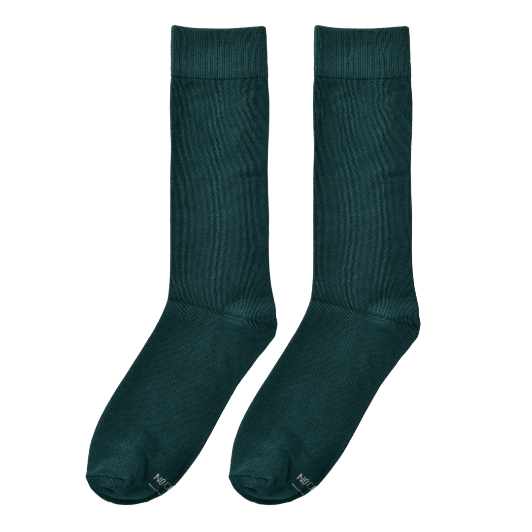 Solid Emerald Green Socks | Comfortable Crew Dress Socks | No Cold Feet Co. Solid Emerald Green Socks | Comfortable Crew Dress Socks | No Cold Feet Co.