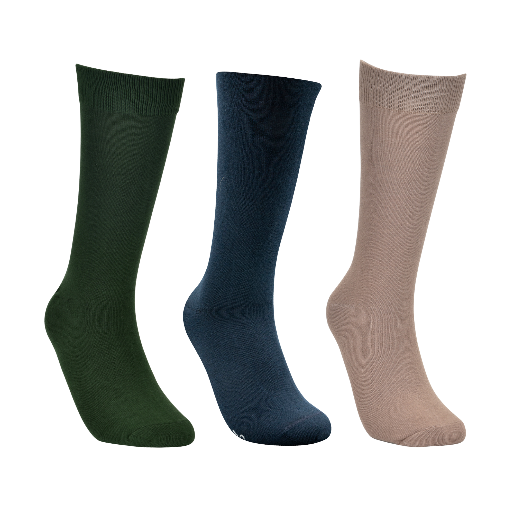 Rustic Solids Sock Trio