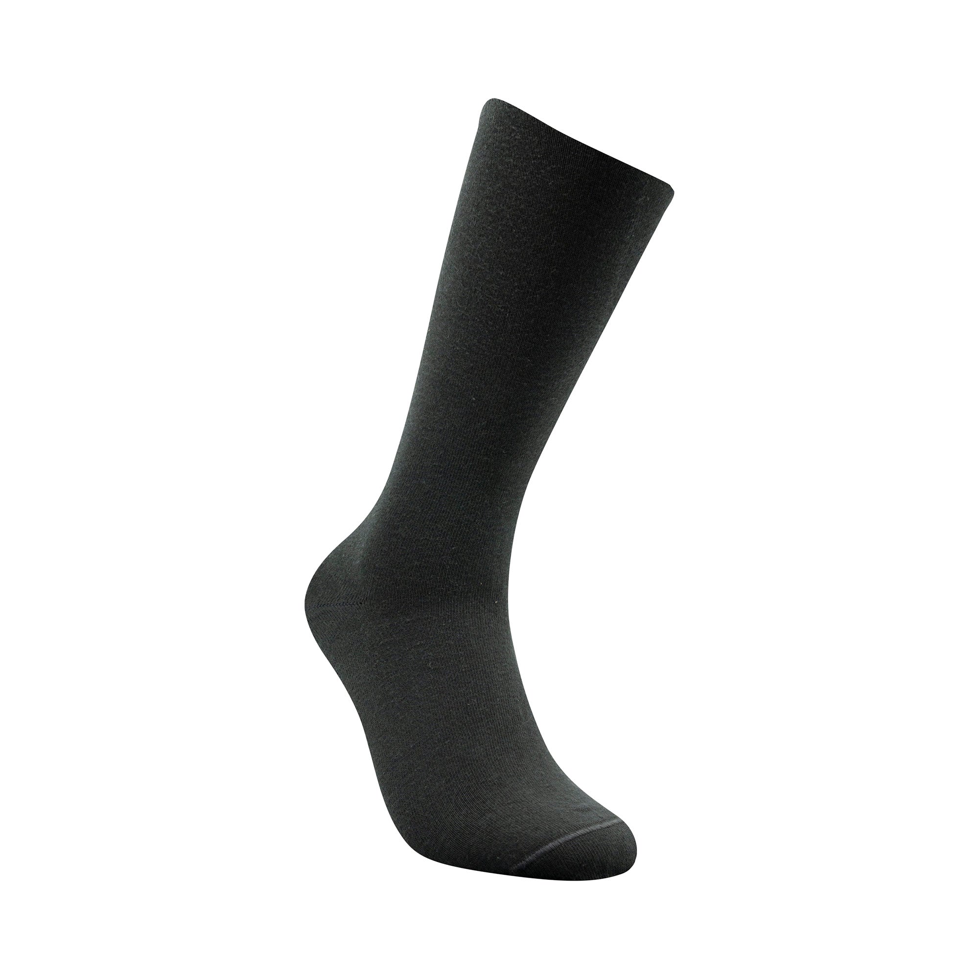 Solid Charcoal Grey Socks
