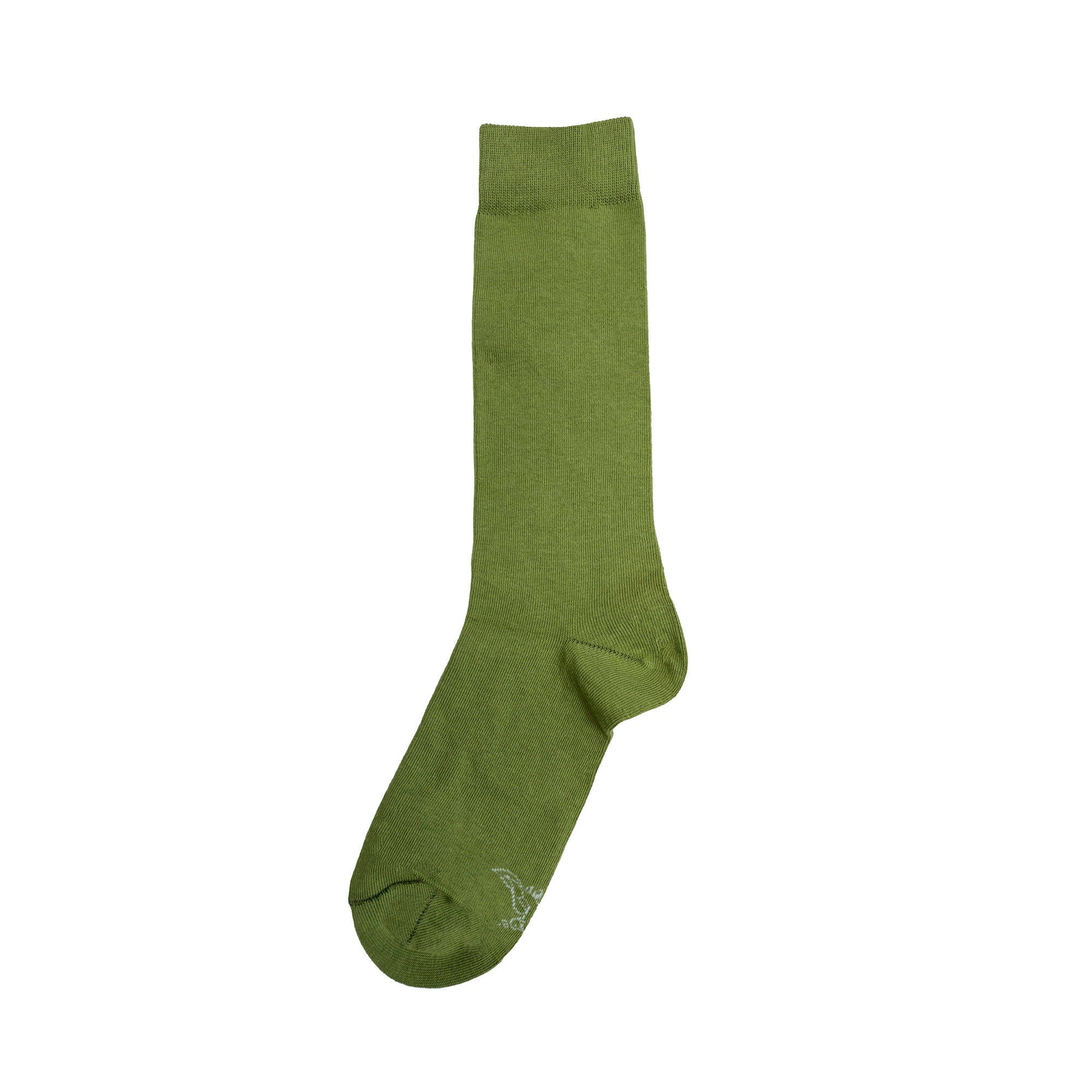 Solid Matcha Green Socks