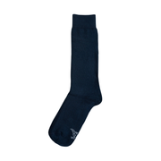 Solid Dark Navy Socks