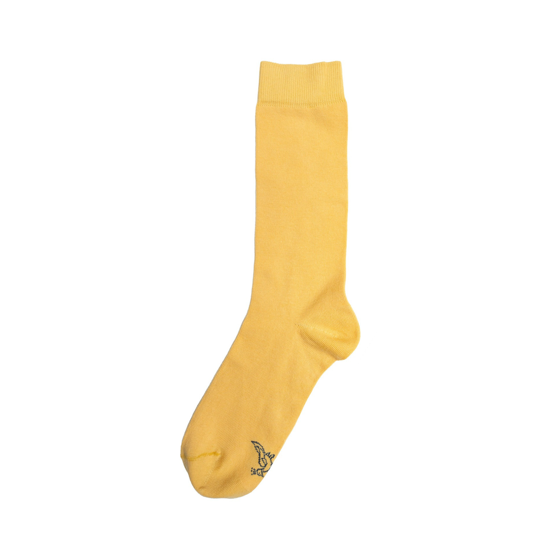 Solid Mustard Yellow Socks