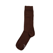 Solid Brown Socks
