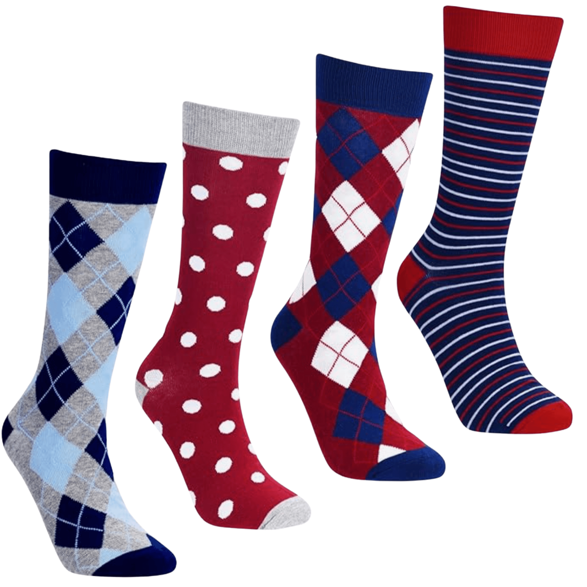 Blue and Red Sock Bundle