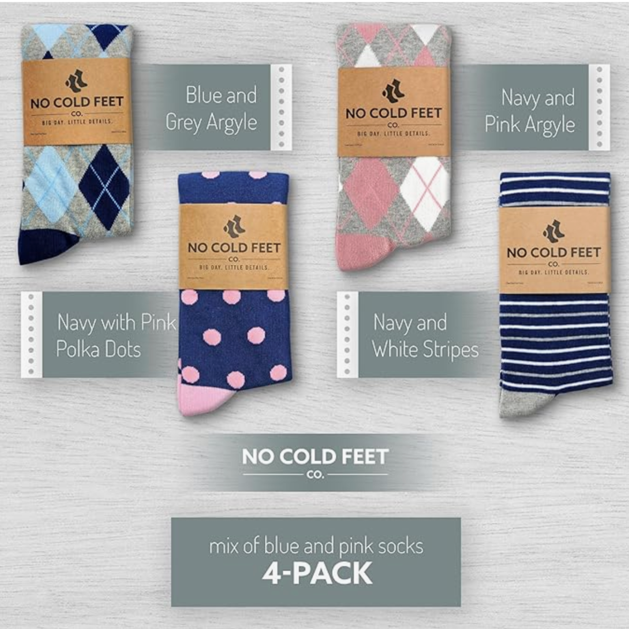 Blue and Pink Sock Bundle