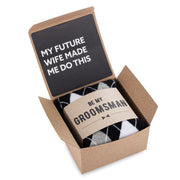 Future Wife Made Me Box with Sock and Label