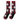 Black, Burgundy and Blush Argyle Socks