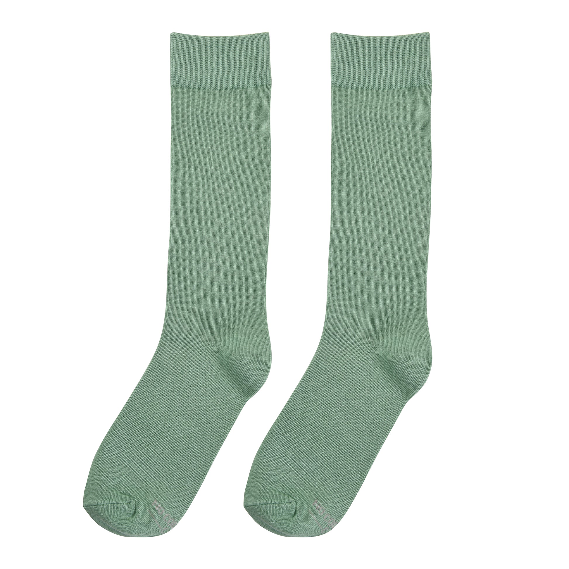 No Cold Feet Solid Sage Socks, M No Cold Feet Solid Sage Socks, M