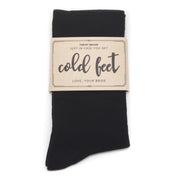 "Just in Case you get Cold Feet" Label | NoColdFeet