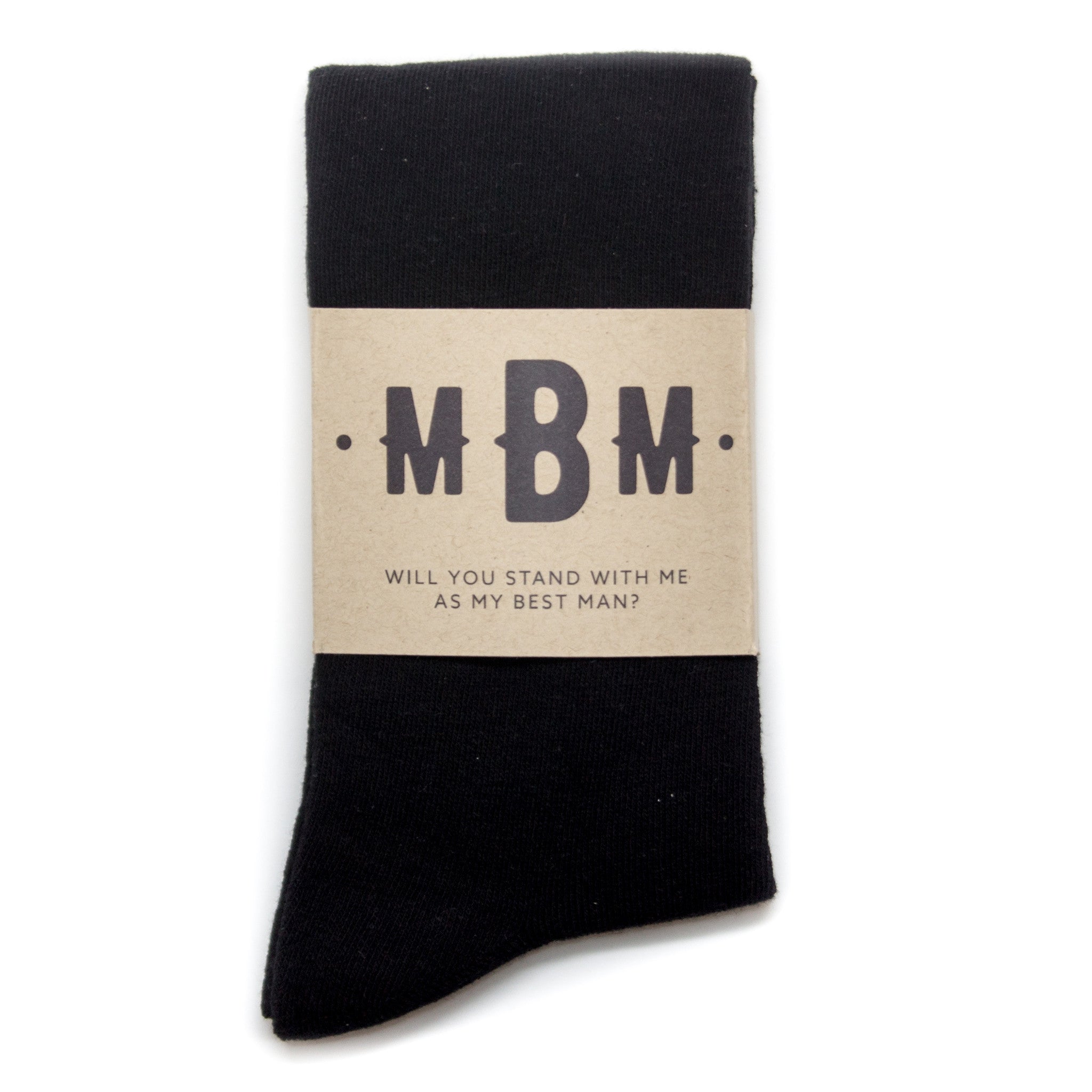 "Will You Stand with Me" Label with Initials | NoColdFeet