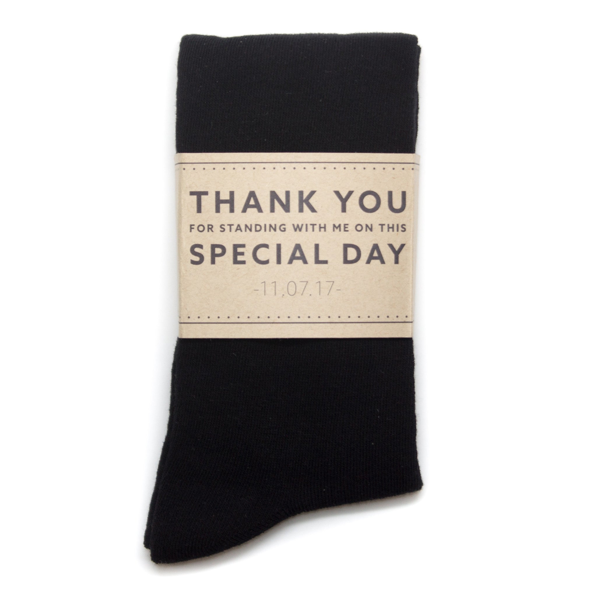 "Thank You" Label | NoColdFeet